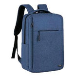 NILOX TECH ZAINO PER NOTEBOOK DA 15.6" IN POLIESTERE 3 SCOMPARTI TASCA FRONTALE AZZURRO