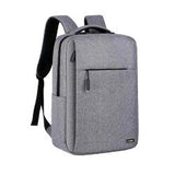 NILOX TECH ZAINO PER NOTEBOOK DA 15.6" IN POLIESTERE 3 SCOMPARTI TASCA FRONTALE GRIGIO