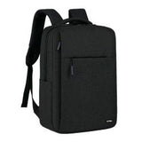 NILOX TECH ZAINO PER NOTEBOOK DA 15.6" IN POLIESTERE 3 SCOMPARTI TASCA FRONTALE NERO