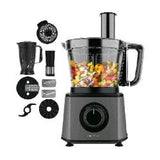 CECOTEC PAPRIKA FRULLATORE TRITATUTTO ELETTRICO 2000W 2 VELOCITA' 3 DISCHI DA TAGLIO CIOTOLA DA 3,5 LT CARAFFA DA 1.8 LT CON SPREMIAGRUMI NERO