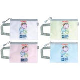 ARDA BUSTINA IN EVA 23X17 CM A5 CON CERNIERA E MANIGLIA COLORI PASTELLO ASSORTITI CONF 12 Pz.