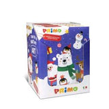 PRIMO ESPOSITORE CALENDARIO DELL'AVVENTO CON TEMPERA PENNARELLI PENNELLO PASTA DA MODELLARE TRIANGOLO CERA ACCESSORI PER MODELLARE CONF 5 Pz.