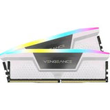 CORSAIR VENGEANCE RGB 32GB KIT 2 x 16GB DDR5 6.400MHz AMD EXPO XMP CL36 DIMM BIANCO