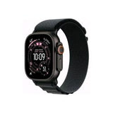 APPLE WATCH ULTRA 3 GPS + CELLULAR 5G 49mm CASSA TITANIO NERO CON ALPINE LOOP NERO- SMALL