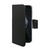 CELLY XIAOMI 15T CUSTODIA A LIBRO IN SIMILPELLE FUNZIONE STAND INTEGRATA TASCHINE INTERNE PORTADOCUMENTI NERO