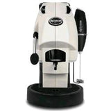 DIDIESSE FROG BABY COLLECTION CAPRI MACCHINA DA CAFFE' A CIALDE 44 mm 450W SERBATOIO 1.3 LT CON FRULLINO E DOPPIO PORTACIALDA AVORIO