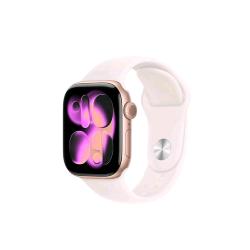 APPLE WATCH SERIES 11 GPS + CELLULAR 5G 42mm CASSA ALLUMINIO ORO ROSA CON BAND ROSA FARD - M/L