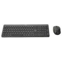 ITEK DEC WS01 TASTIERA WIRELESS FULL SIZE 106 TASTI QWERTY + MOUSE 2.4GHz + BLUETOOTH NERO