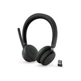 LENOVO 6550 CUFFIE CON MICROFONO OVER EAR BLUETOOTH ELIMINAZIONE RUMORE ATTIVA ANC USB-C CERTIFICATO PER MICROSOFT TEAMS NERO