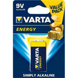 VARTA ENERGY BATTERIA ALCALINA 9V IN BLISTER DA 1 PZ CONF 10 Pz.