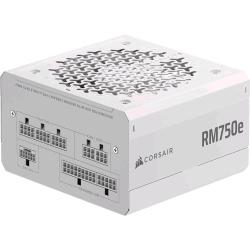 CORSAIR RM750e 2025 ALIMENTATORE 750W CYBENETICS GOLD COMPLETAMENTE MODULARE A BASSO RUMORE PCIe 5.1 ATX 3.1 BIANCO