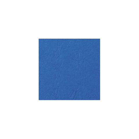 GBC COPERTINE GOFFRATE IN CARTONCINO 210X297 mm A4 COL. BLU CONF 100 Pz.