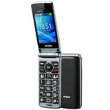 BRONDI AMICO SINCERO+ 2.4" EASY PHONE CLAMSHELL TELEFONO CELLULARE PER ANZIANI TASTO SOS TORCIA CONTROLLO REMOTO ANNUNCIO VOCALE FOTOCAMERA NERO
