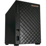 ASUSTOR DRIVESTORE AS1202T NAS 2 BAY HDD QUAD CORE 1.7GHz RAM 1GB DDR4 2.5GbE Port NERO
