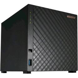ASUSTOR DRIVESTORE AS1204T NAS 4 BAY HDD QUAD CORE 1.7GHz RAM 1GB DDR4 2.5GbE Port NERO