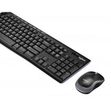 LOGITECH MK270 KIT TASTIERA E MOUSE WIRELESS LAYOUT TEDESCO COLORE NERO