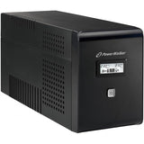 PowerWalker VI 1500 LCD gruppo di continuit [UPS] 1,5 kVA 900 W 2 presa[e] AC (VI 1500 LCD UPS 1500VA/900W - Line-Interactive with 2x - Schuko + 2x IEC outlet - Warranty: 24M)