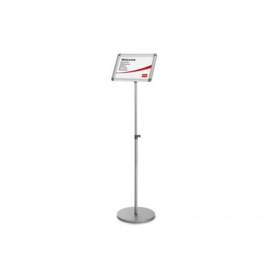 Nobo Cornice a scatto a cavalletto A4 (Nobo Sign Holder Snap Frame Floor Standing A4 1902383 DD)