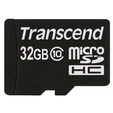 Transcend TS32GUSDHC10U1 memoria flash 32 GB MicroSDHC Classe 10 MLC