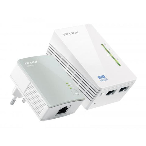 POWERLINE STARTER TP-LINK KIT AV500 WIRELESS N300MBS CON 2 PORTE ETHERNET TL-WPA4220KIT