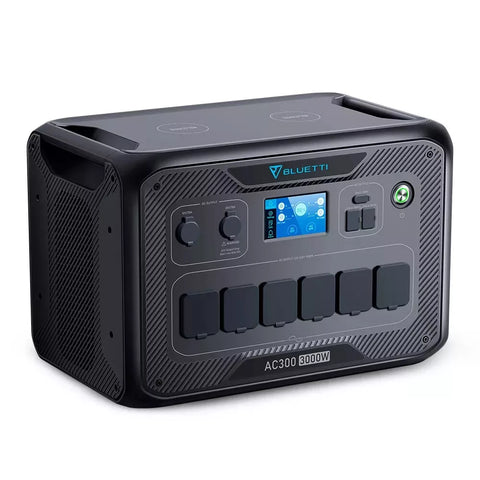 *** BLUETTI AC300 Solar Generator 3000W UPS Inverter