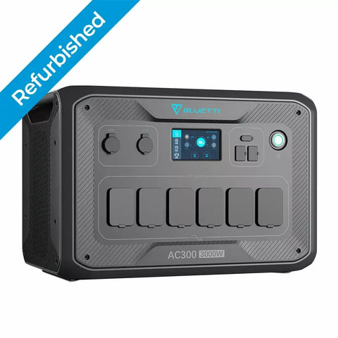 *** BLUETTI AC300 Solar Generator 3000W UPS Inverter