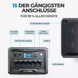 *** BLUETTI AC300 Solar Generator 3000W UPS Inverter