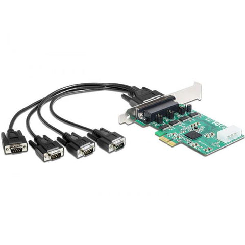 DeLOCK 89335 scheda di interfaccia e adattatore Seriale Interno