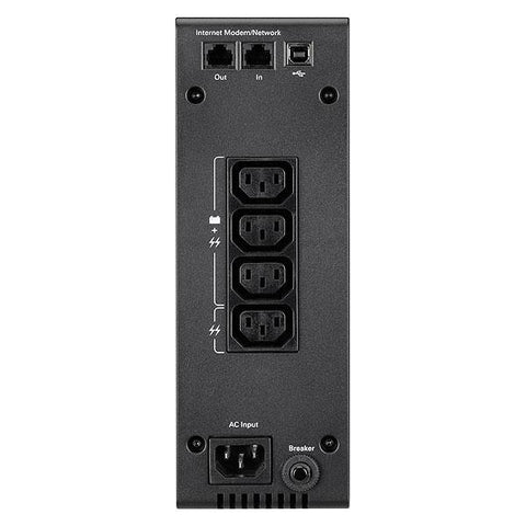 EATON 5S550I UPS 330W 550Va DURATA A PIENO CARICO IN BLACKOUT 6 MIN COLORE NERO