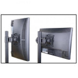 Techly Supporto da scrivania per 2 Monitor 13-27 con morsetto [ICA-LCD 482-D] (Techly Schreibtischhalterung f. 2LCD 1)