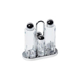 Alessi 5070 oliera/acetiera Lattina Vetro, Acciaio inossidabile Acciaio inossidabile, Trasparente