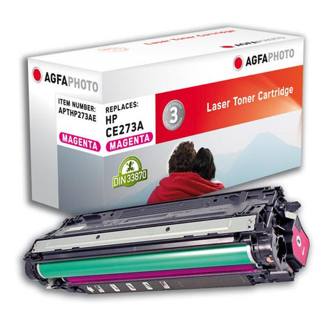 AgfaPhoto APTHP273AE cartuccia toner 1 pz Magenta (Toner magenta, rpl CE273A - Pages 15000 - Warranty: 36M)