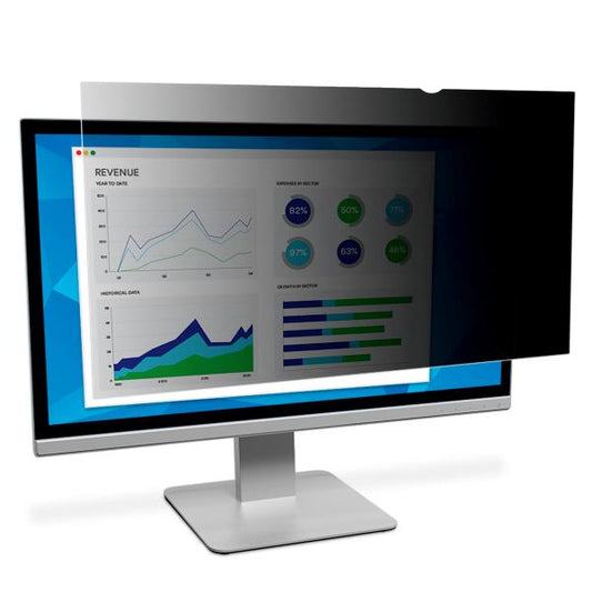 3M 21.5 54,6 cm [21.5] (Privacy Filter 21.5 16:9 - AntiGlare, Frameless, Black - Screen Attachment: Attachment Strips and Slide Mount Tabs - Warranty: 12M)