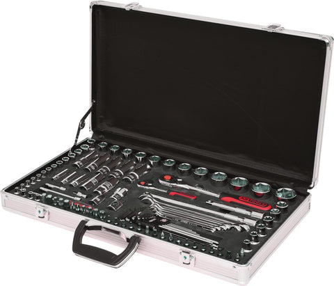 KS TOOLS 1/4"+1/2" CHROMEplus Steckschlssel-Satz, 102-tlg. (918.0702)