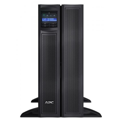 APC SMX3000HVNC UPS PER SERVER 2.700W 3.000Va DURATA A PIENO CARICO IN BLACKOUT 6.3MIN ITALIA BLACK