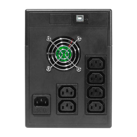 RIELLO NPW 2000 UPS 1.200W 2.000Va DURATA A PIENO CARICO IN BLACKOUT 9MIN COLORE NERO