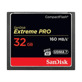 SanDisk 32GB Extreme Pro CF 160MB/s memoria flash CompactFlash