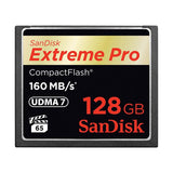 SANDISK EXTREME PRO CF SCHEDA COMPACT FLASH 128GB 160MB/s