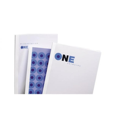 GBC Copertine per rilegatura termica Standard 12 mm bianche(100)