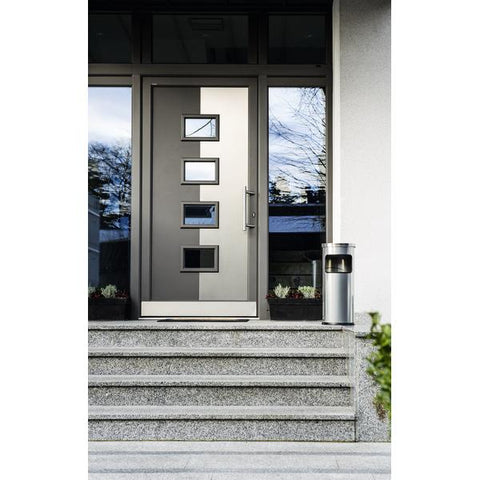 Durable Posacenere Autestinguente A Colonna Con Sabbia e Cestino