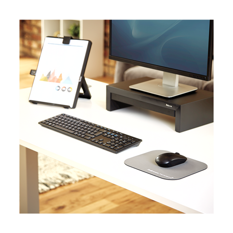 FELLOWES MOUSEPAD TAPPETINO PER MOUSE CON MICROBAN COLORE GRIGIO