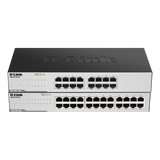 D-Link GO-SW-24G Non gestito L2 Gigabit Ethernet (10/100/1000) 1U Nero