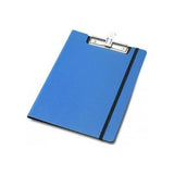 FELLOWES PORTABLOCCO CON MOLLA ED ELASTICO IN TRILEX 230X330 mm A4 COL. BLU