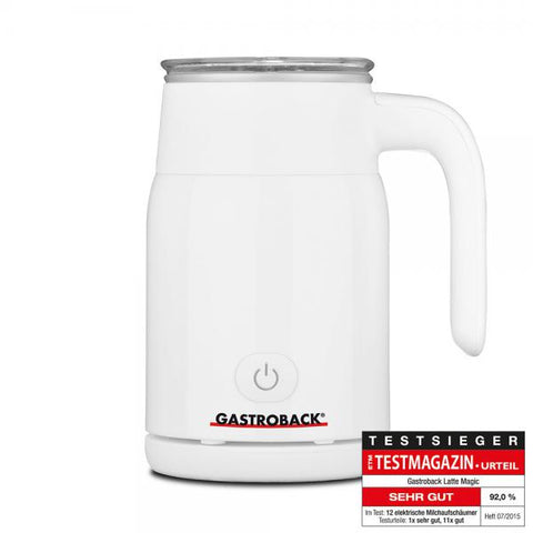 Gastroback Latte Magic Schiumatore per latte automatico Bianco
