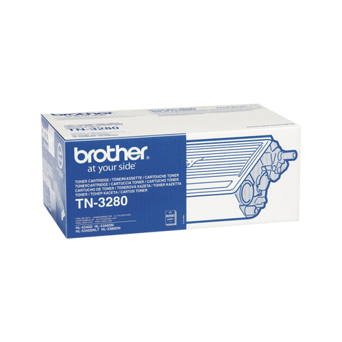 BROTHER TN-3280 TONER NERO PER HL5340D/5350DN/5350DNLT/5380 - MFC8880DN