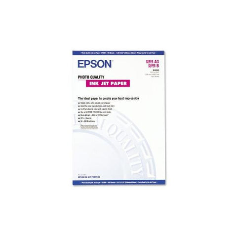 EPSON C13S041069 CONFEZIONE 100 FOGLI CARTA FORMATO A3 COLORE BIANCO FINITURA OPACA