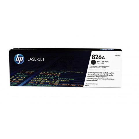 HP 826A TONER NERO PER LASERJET ENTERPRISE M855DN- COLOR LASERJET M855HX- M855X+- WM855X+/NFC GARANZIA ITALIA (CF310A)