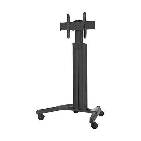 Jefe MPAUB carretelo y soporte multimedia Nero Pannello piatto Carrello multimedia 