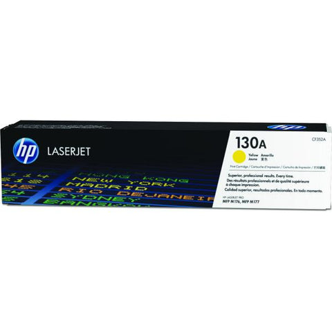 HP 130A TONER GIALLO PER COLOR LASERJET PRO MFP M176N- LASERJET PRO M177FW (CF352A)
