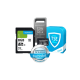 Swissbit TSE v2, microSD-Karte, 8 GB Technische Sicherungseinrichtung (TSE-Modul), Bauform: microSD-Karte, Verschlsselung: 384 Bit, SE Leistung (Signatur): 250 ms, Speicherplatz: 8 GB, Lebensdauer: